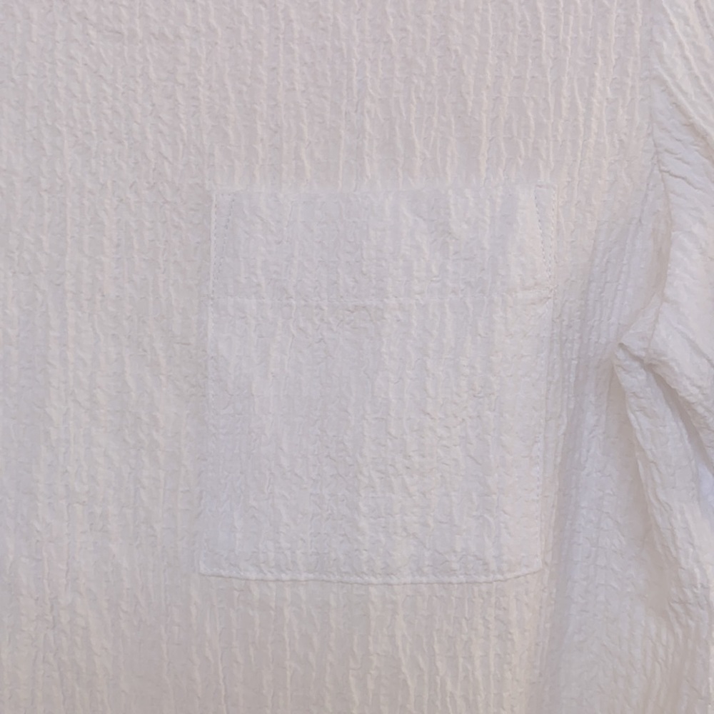Calvin Klein Crinkle Top - Picture 5 of 8
